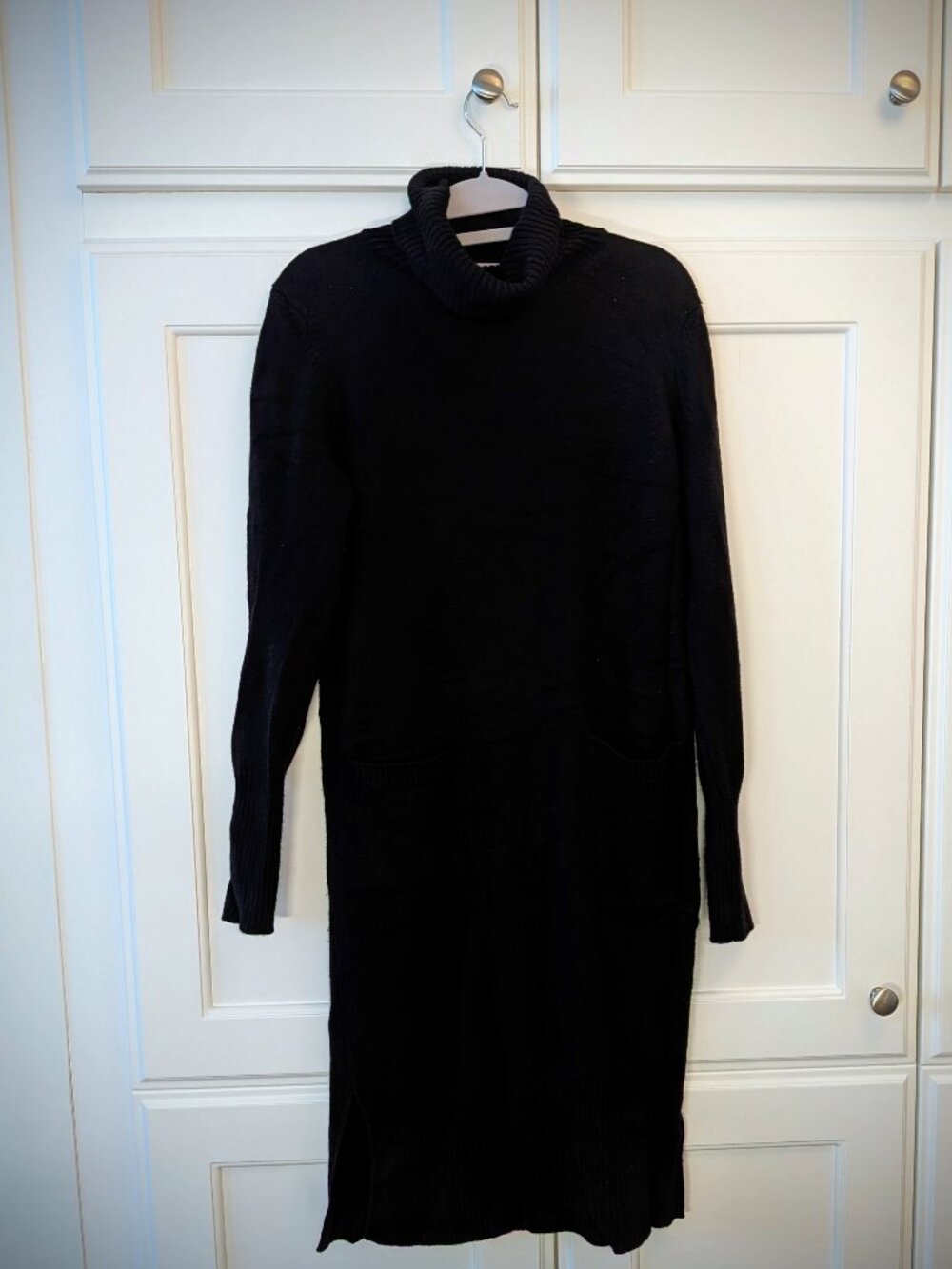 Athleta Black Sweater Dress